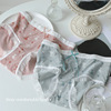 New products lovely Kitty cotton material bow Underwear Middle-waisted Lace Hollow ventilation pure cotton Triangle pants girl