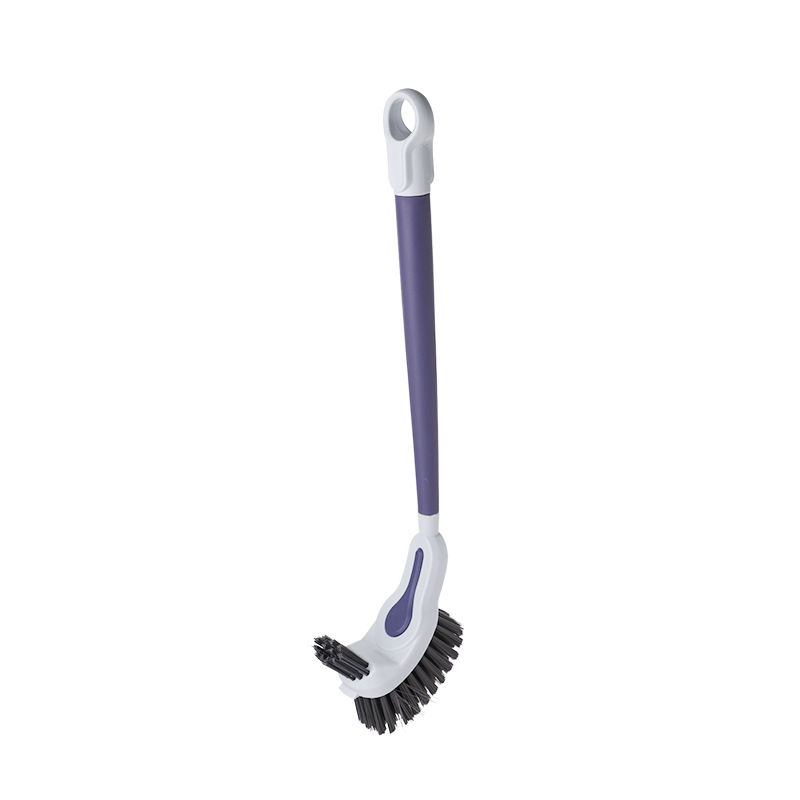 Double-sided Toilet Brush For Home Use, Bathroom Brush, No Dead Angle Cleaning Set, Extended Handle, Does Not Dirty_voghion.com