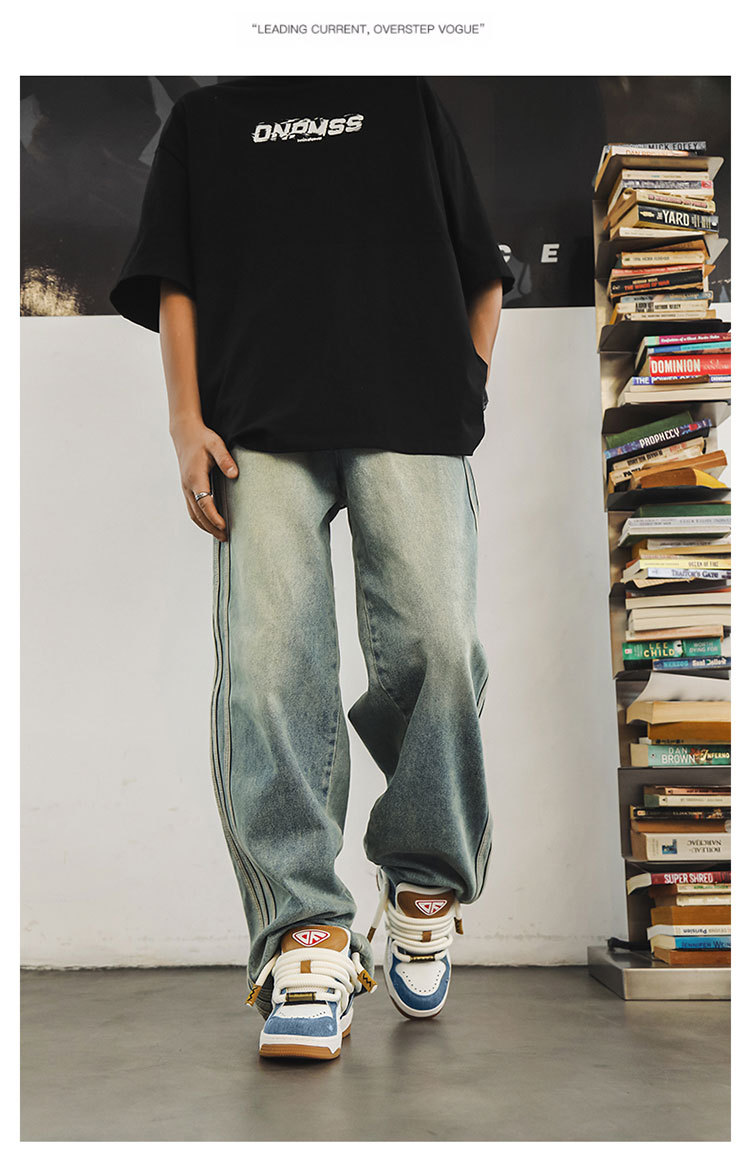 Unisex Denim Trainers For Summer Versatile Breathable Sneakers_voghion.com