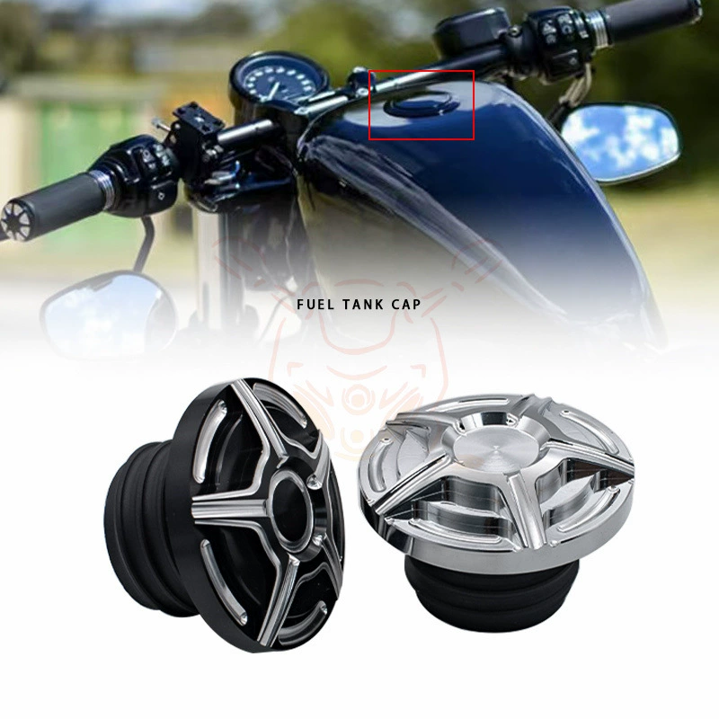 Крышка топливного бака мотоцикла в сборе подходит для Harley 883 x48 1200, модифицированная крышка топливного бака с пятиконечной звездой