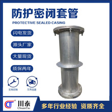 成都防护密闭套管07FS02图集ABCDEF型钢制预埋穿墙止水川泰生产