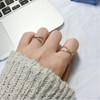 From the stars, you ring the female X cross -three -dimensional hollow and the joints with joint food finger ring ring ring