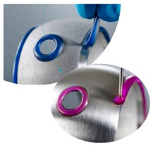 6831UV胶 元器件临时保护可剥蓝胶 真空镀膜屏蔽胶 玻璃减薄密封