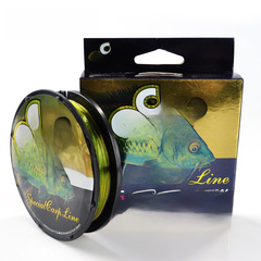 FISHKING Nylon Fishing Line 100m Fishing Line Green Fish Big Fish Line Perch Pike Carp Fishing Cross-border 