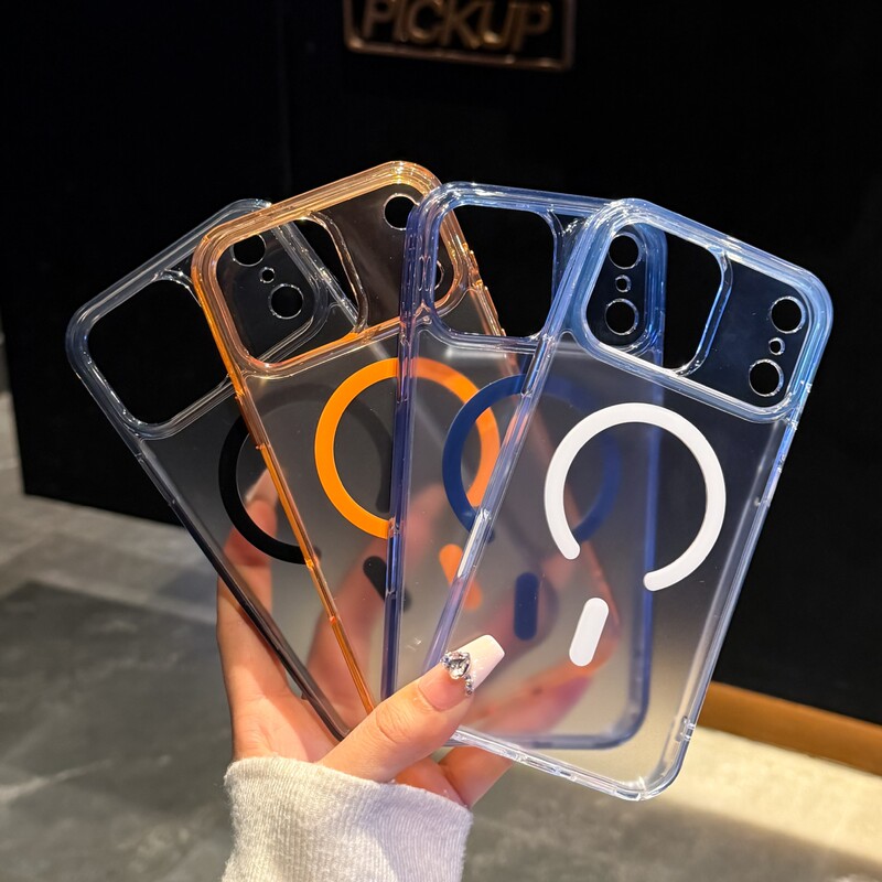 Transparent Phone Case 15Promax/Matte Magnetic Phone Case 16Promax/High-Transparency Anti-Drop Phone Case 17P Transparent Phone Case 15Promax/Matte Magnetic Phone Case 16Promax/High-Transparency Anti-Drop Phone Case 17P