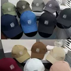 26 New Models of L*E*E Classic Embroidered Letter Logo Canvas Baseball Caps, Available in Multiple Colors for Both Men and Women, in Stock