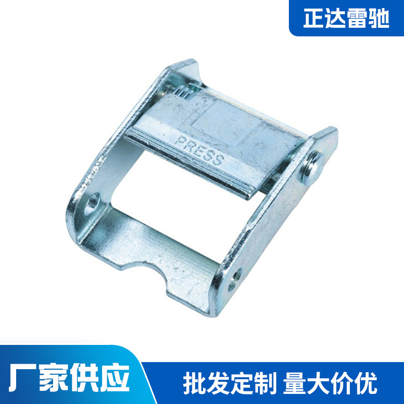 供应批发捆绑带压扣锌扣紧绳捆绑带拉力扣 织带扣货物收紧器