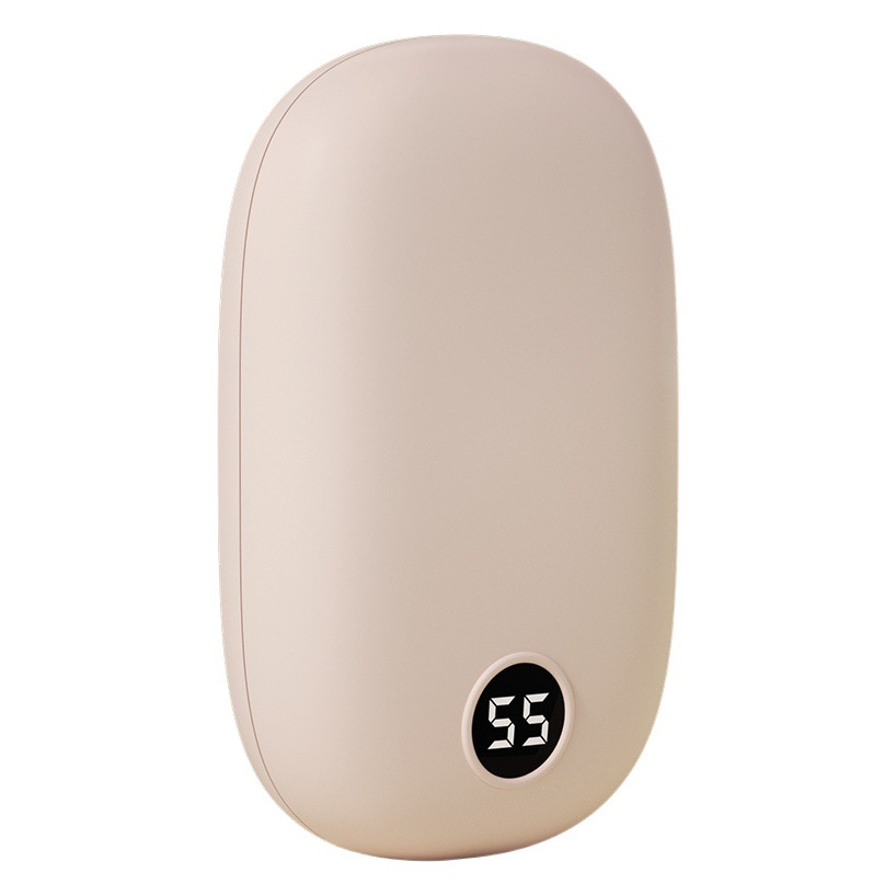 Nuevo calentador de mano dos en un banco de energía USB nuevo móvil de energía portátil logotipo eléctrico bolsa de agua caliente regalo