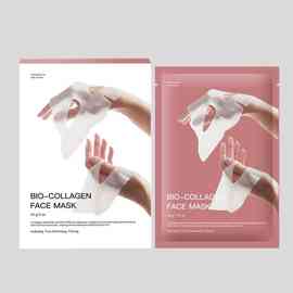 跨境面膜生物胶原蛋白灌注面膜BIO-COLLAGENREAL韩国面膜白变透