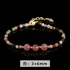Organic tourmaline crystal, bracelet