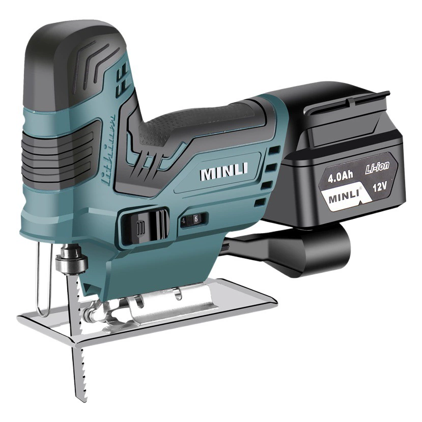 Прямые продажи с фабрики Minli, лобзик с литиевой батареей, деревообработка, небольшой электроинструмент, проволочная пила, пила по дереву, станок для резки железных пластин