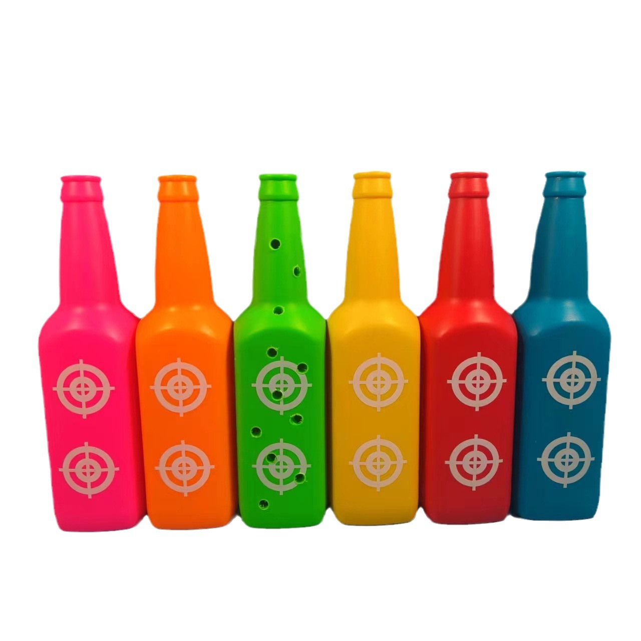 Botella de objetivo Botella de cerveza Botella de objetivo Entrenamiento de tiro al objetivo Botella de vino Equipo de tiro al objetivo Suministros de diseño