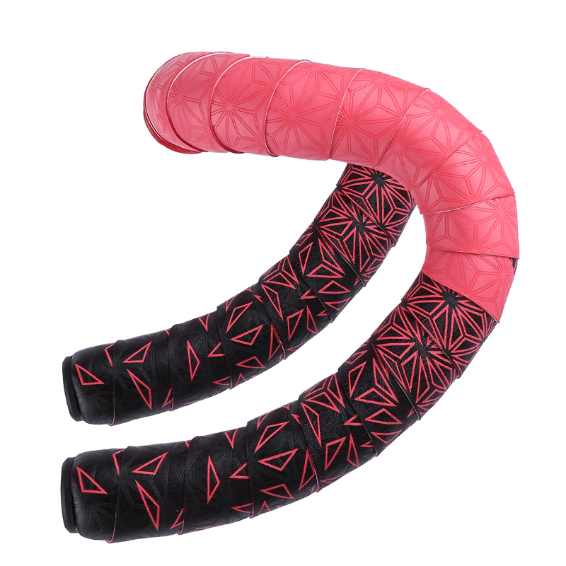 Mango de crisantemo YUUISD con bicicleta de carretera bicicleta cómodo amortiguador de silicona antideslizante que absorbe el sudor mango mosca muerta con doble coincidencia de color