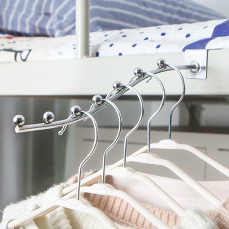 Balcony Window Anti-Theft Net Hook Clothes Drying Rack Artifact Hanging Rod Stainless Steel Guardrail Hook Rental Student Dormitory Home