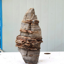 太行山奇石千层石景观盆景石赏石假山摆件鱼缸造型水族造景石