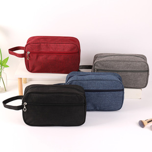 Foreign Trade Special Portable Handbag Unisex Pure Color Travel Toiletry Bag Outdoor Multi-Functional Waterproof Storage Bag