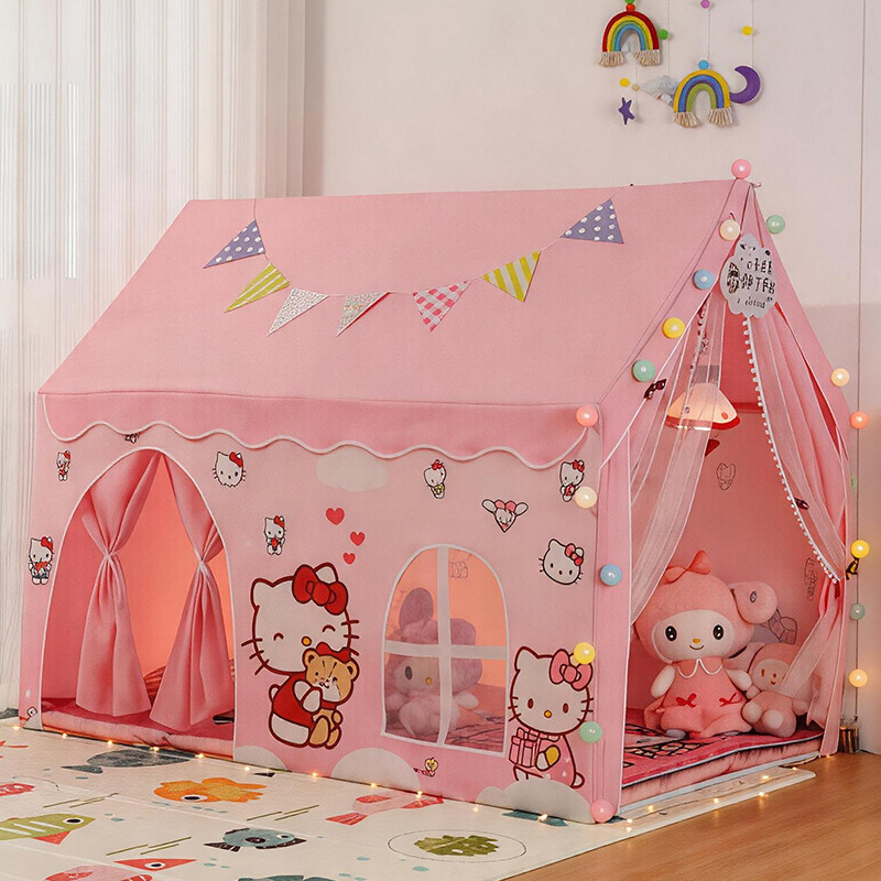 Kids' Secret Base, Children's Tent, Indoor Toy House, Princess Castle, Baby Bed Separation Game, Playhouse