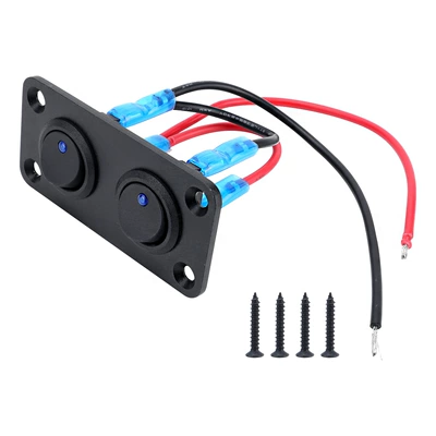 Blue Light Ship-Shaped Cat-Eye Other Car Modifications - 2-position-cat-eye-switch