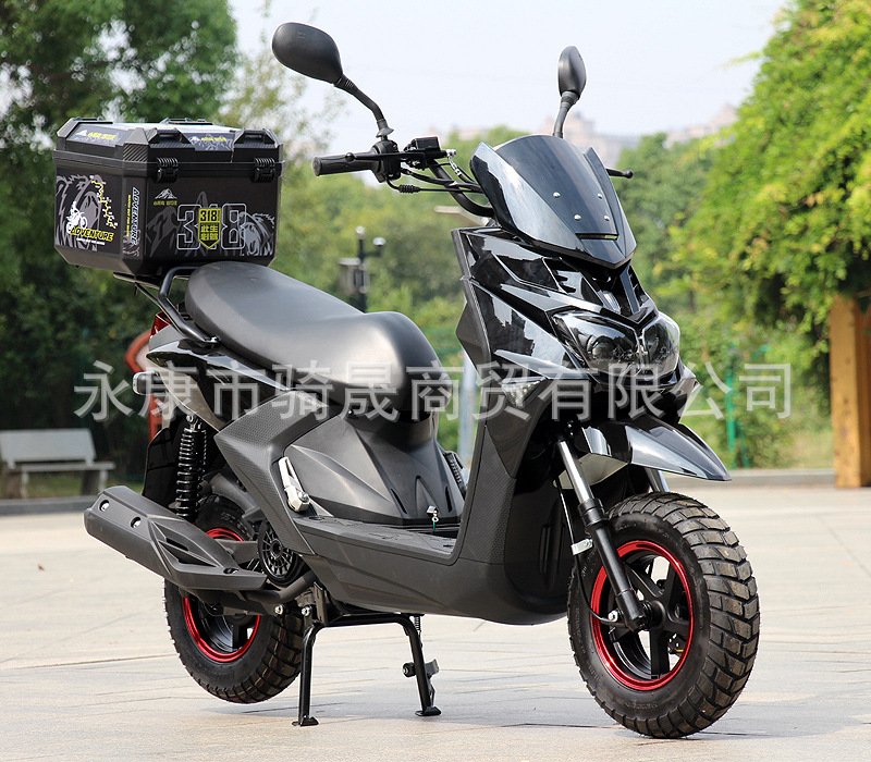 Cross-border exclusive supply of Road Boss Tiger 8th generation 150CC fuel-powered scooter, can be labeled as a 50CC moped