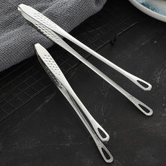 304 Korean Japanese barbecue clip tweezers stainless steel steak clip barbecue clip buffet cooking clip barbecue tool
