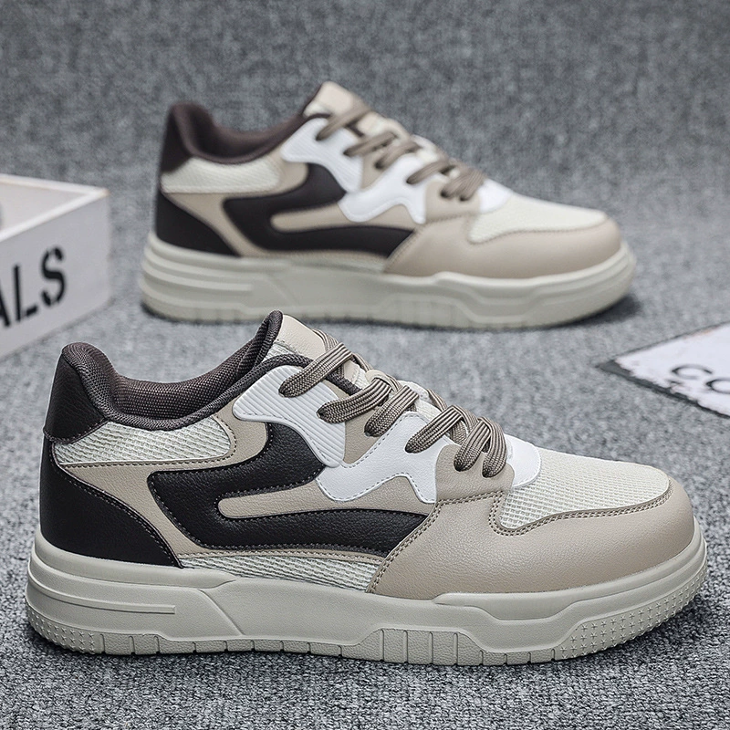 Новая мужская обувь трансграничный большой размер низкая доска обувь мужская корейская версия кроссовки толстая подошва модная спортивная обувь дикая повседневная обувь