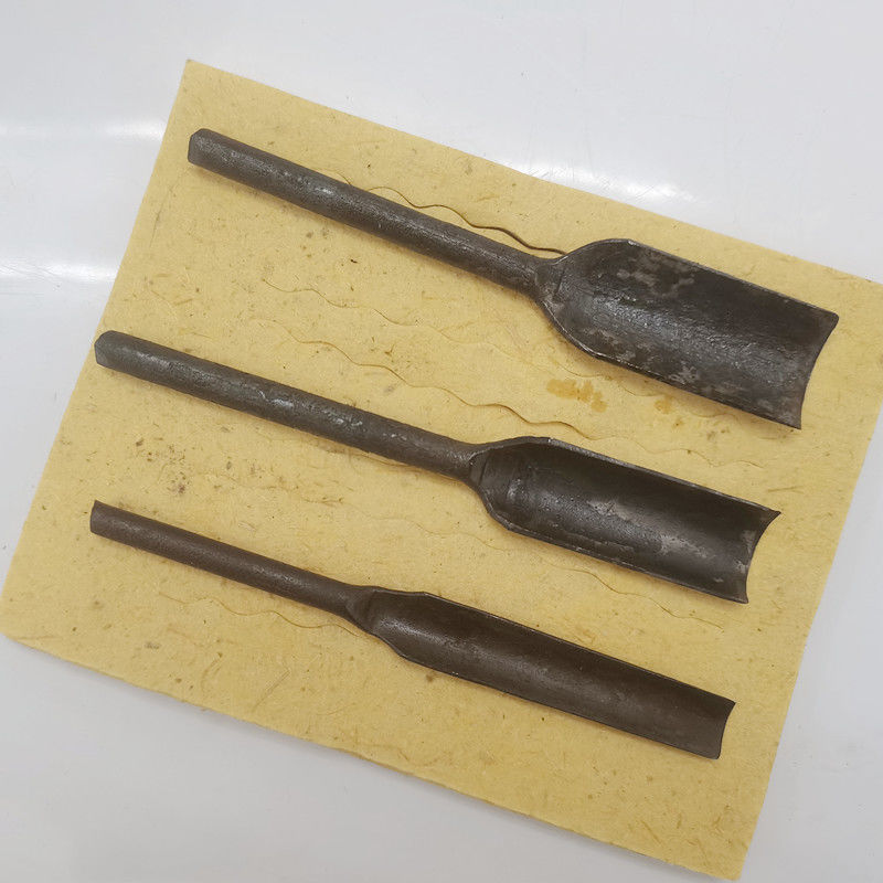 打孔钱斩 钱圆双孔打钱纸 打钱纸凿子 明间打纸工具 手工冲纸钱