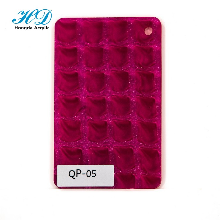 厂家直供激光雕刻丝印有机玻璃板亚克力厚板彩色亚克力珠光板