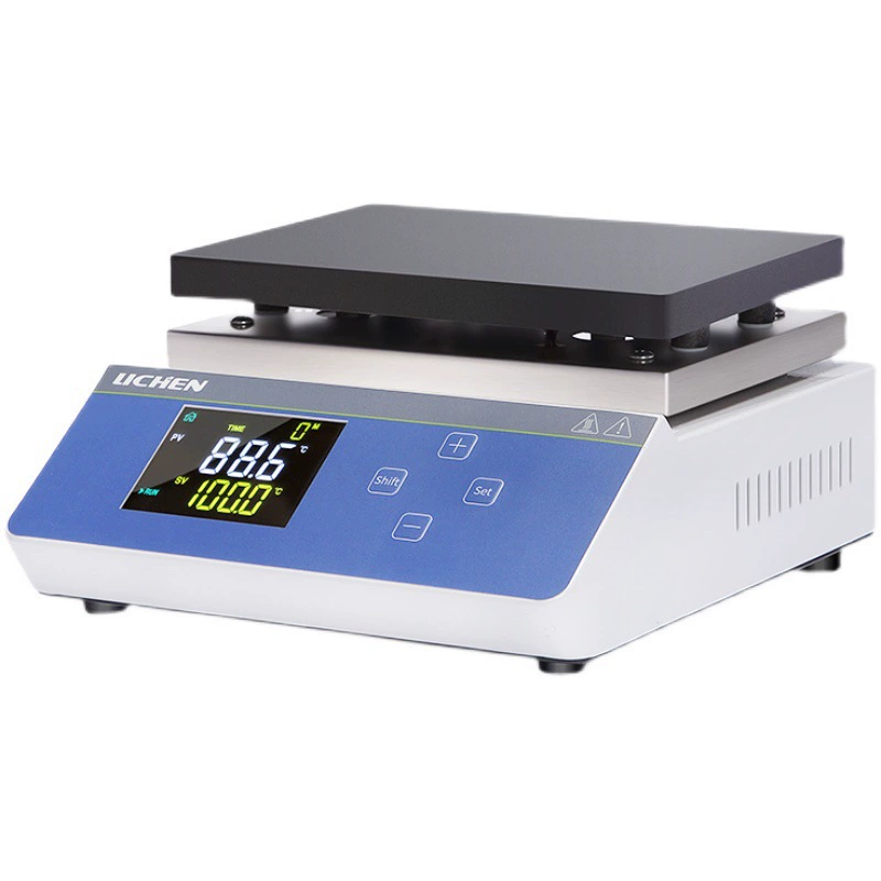 Lichen Technology литая алюминиевая термостатическая электрическая плита промышленная нержавеющая сталь цифровая термостатическая плита лабораторная контролируемая платформа регулирования температуры