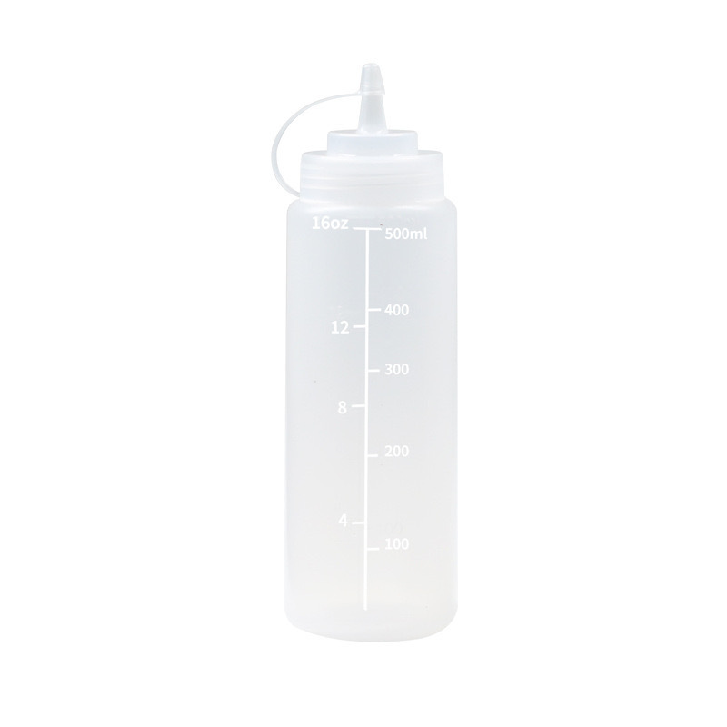 Botella de ensalada de tomate botella de extrusión de punta de plástico botella de extrusión botella de aceite comercial botella de salsa de salsa