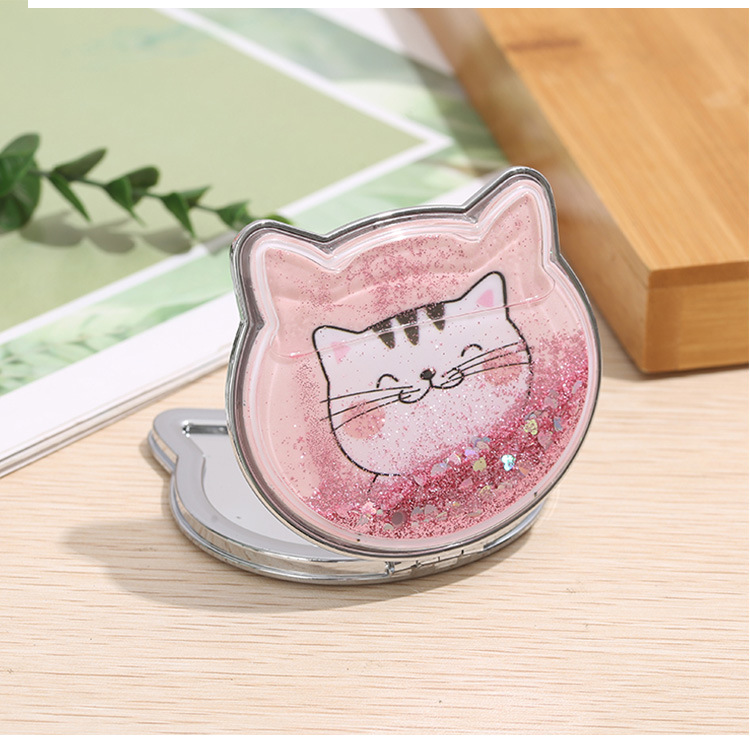 Cute Animal Pu Leather Mirror 1 Piece display picture 2