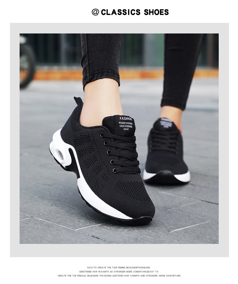 Women's Sports Color Block Round Toe Sports Shoes display picture 3