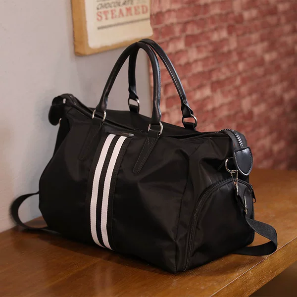 Cross-border wholesale production logo luggage bag women's storage bag large capacity travel bag for men and women