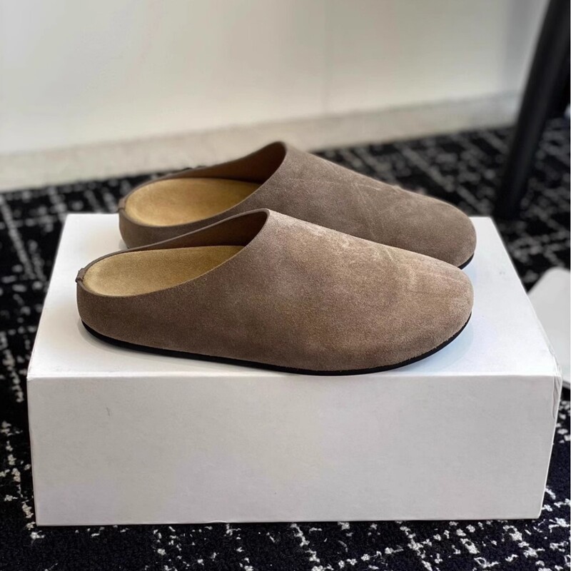 Dynamic Waterproof~Sangpo Row Casual Style Full Leather Birkenstock Clogs for Men and Women, Retro Birkenstock Shoes for Outdoor Wear