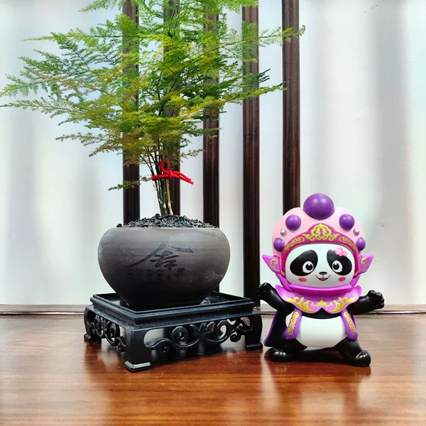 1819 Panda turns purple