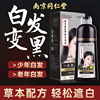 Hair dye Head Paste Botany own Home men and women natural stimulate natural black quality goods A wash