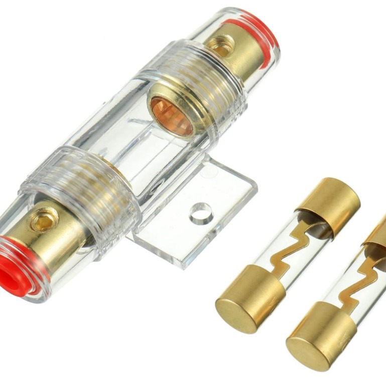 汽车音频放大器压缩机4-8规格AWG 10A20A30A-100A AGU保险丝支架