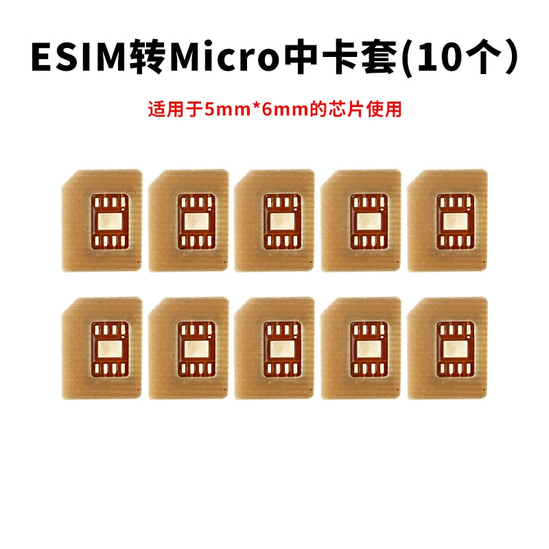 Смарт-часы eSIM с переходником на NanoSIM, крышка-карта для восстановления, ротор, стойкость к высоким температурам, замена eSIM на маленькую физическую карту, DIY
