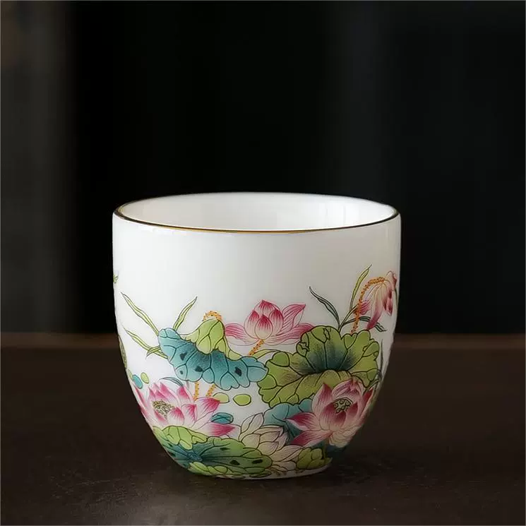 Ceramic teapot, sophisticated tea set, tea cup, light luxury style
