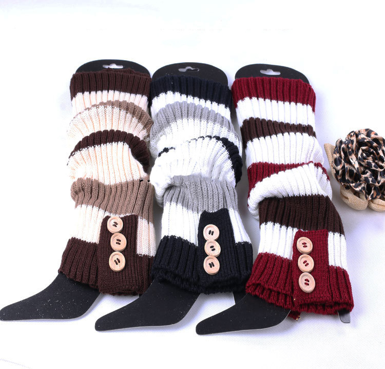Women's Japanese Style Solid Color Polyacrylonitrile Fiber Jacquard Over The Knee Socks A Pair display picture 1