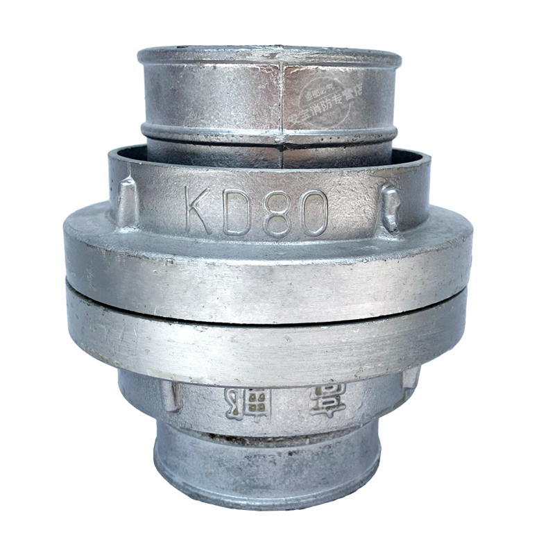 Acoplamiento contra incendios Acoplamiento de manguera contra incendios KD65 50 22,5 pulgadas Acoplamiento interno Interfaz de pistola de agua Agrosamiento de aluminio puro