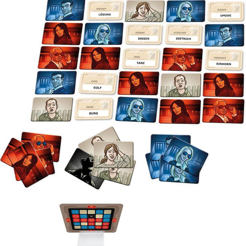 Amazon's hot -selling English codenames Action Code Getting Board Board Secret Code Detective Code