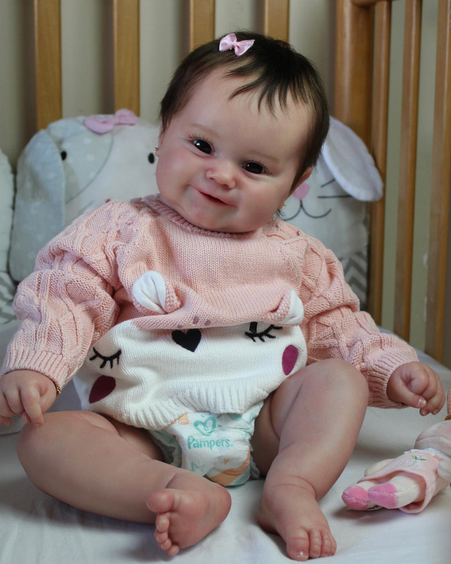 Como se muestra en la muñeca 1