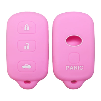 Remote Control Sheath Silicone Key | Static Rod/Key Bag - pink