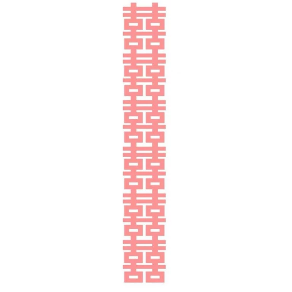 Non-woven long strip - pink 17.2*250CM