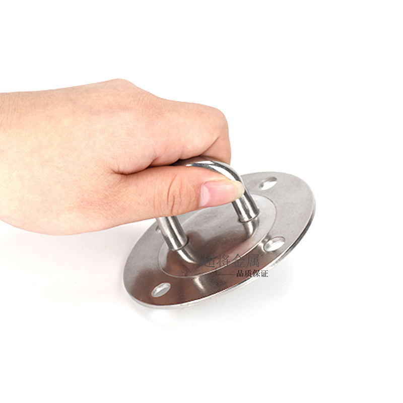 304 de acero inoxidable Antena de Yoga de alta resistencia colgando placa fija hamaca de pared superior hebilla gimnasio saco de arena disco