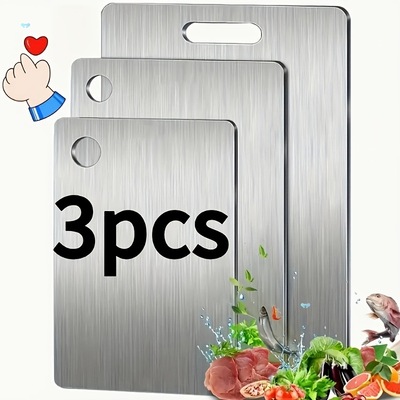 3pcs Premium Chopping Board set Durable Easy to Clean跨境|ru
