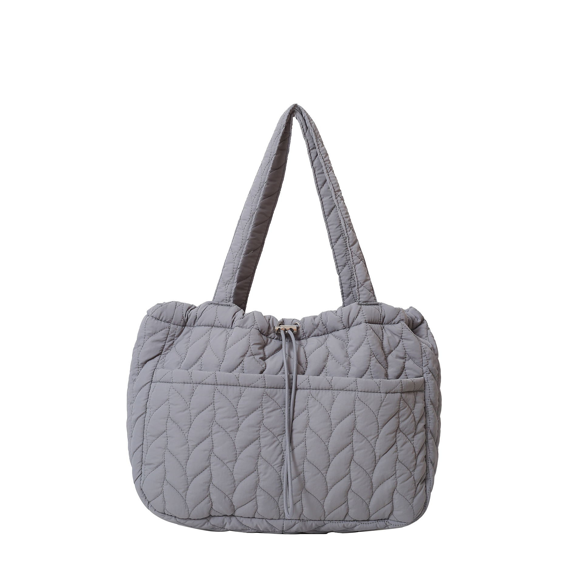 Women's Large Capacity Lightweight Pleated Nylon Underarm Bag, Casual Versatile Zipper Shoulder Bag For Commuting - Thumbnail 6