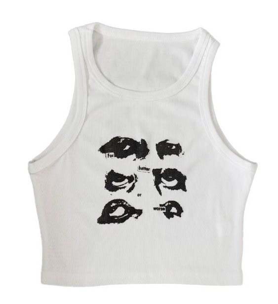 Women's Vest Tank Tops Printing Vintage Style Printing display picture 2