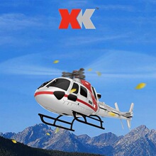 ΰ��XK K123 V931��������ͨ��ң�طɻ� ��ģֱ���� �����AS350
