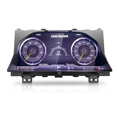 Suitable for Toyota Land Cruiser Lc70 Lcd Instrument Panel Old to New Upgraded Car-Specific Instrument Panel (automobile instrument) - toyota-land-cruiser-lc70-2010-2023
